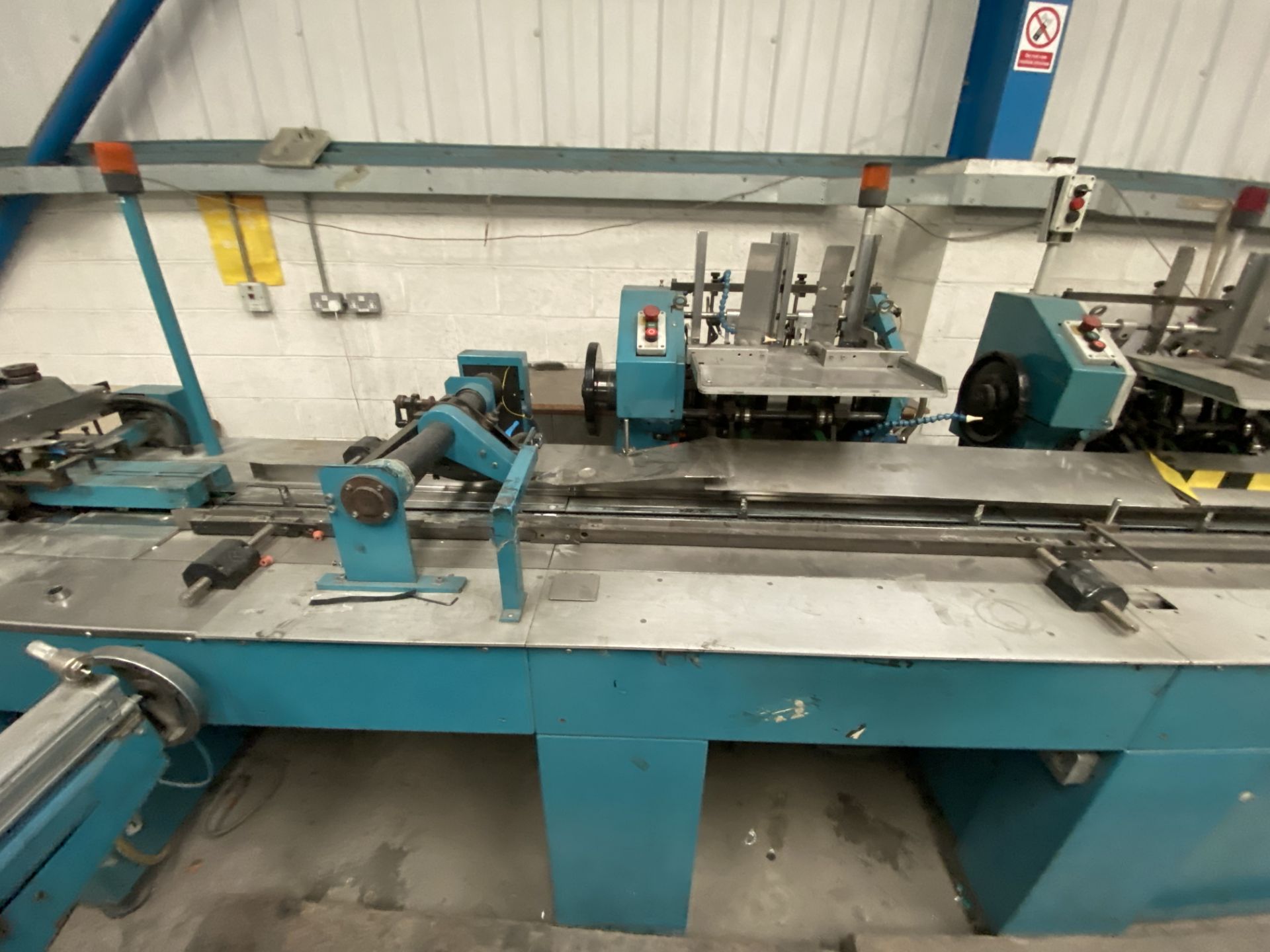 Buhrs Zaandam polywrap insertion line, serial no. 4451192 (2001), including 3 insertion heads, - Image 3 of 14