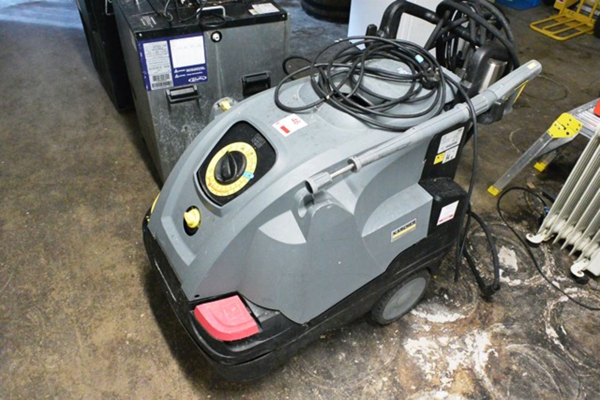 Karcher Professional HDS 6/12C diesel powered hot pressure washer, serial no. 024421 (2020) This Lot