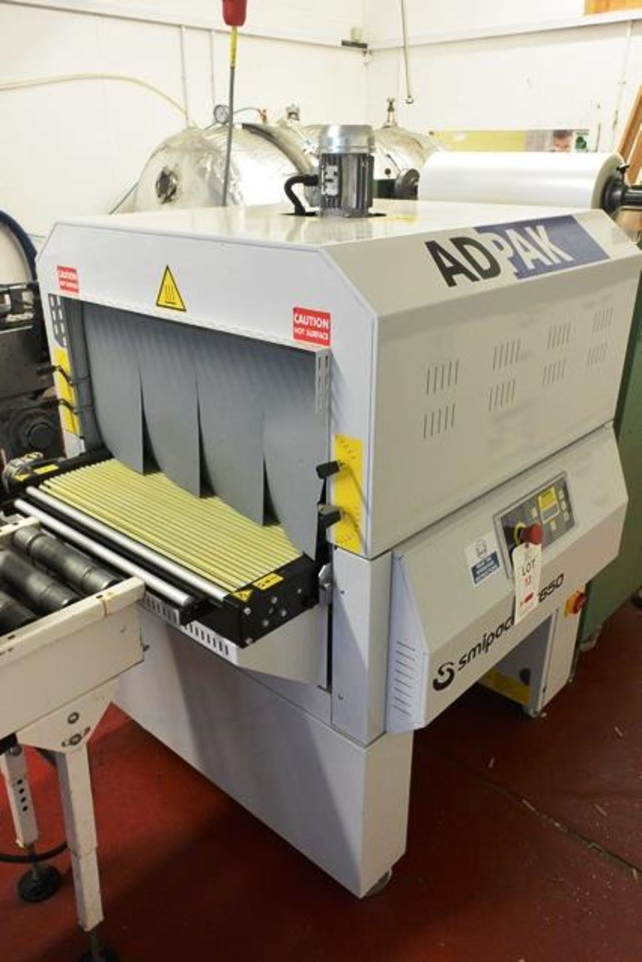 ADPAK T650 Single Chamber Shrink Tunnel.