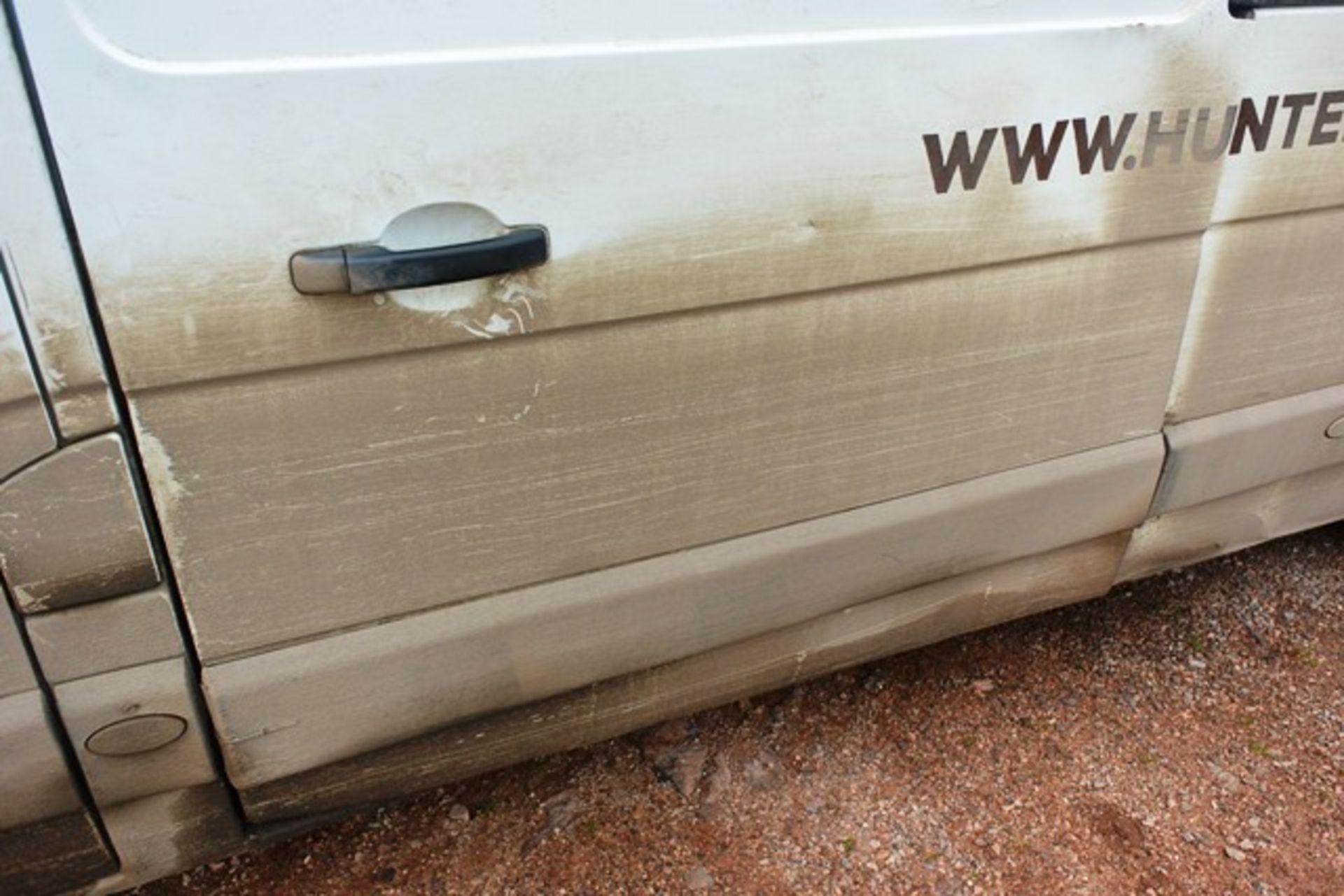 Renault Master panel van, reg no. WF66 UAL (please note: front bumper damage, drivers side panel - Image 11 of 14