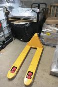 Total Source pallet truck, 2500 capacity. This Lot is Located: Black Tor Brewery, Units 5 & 6,