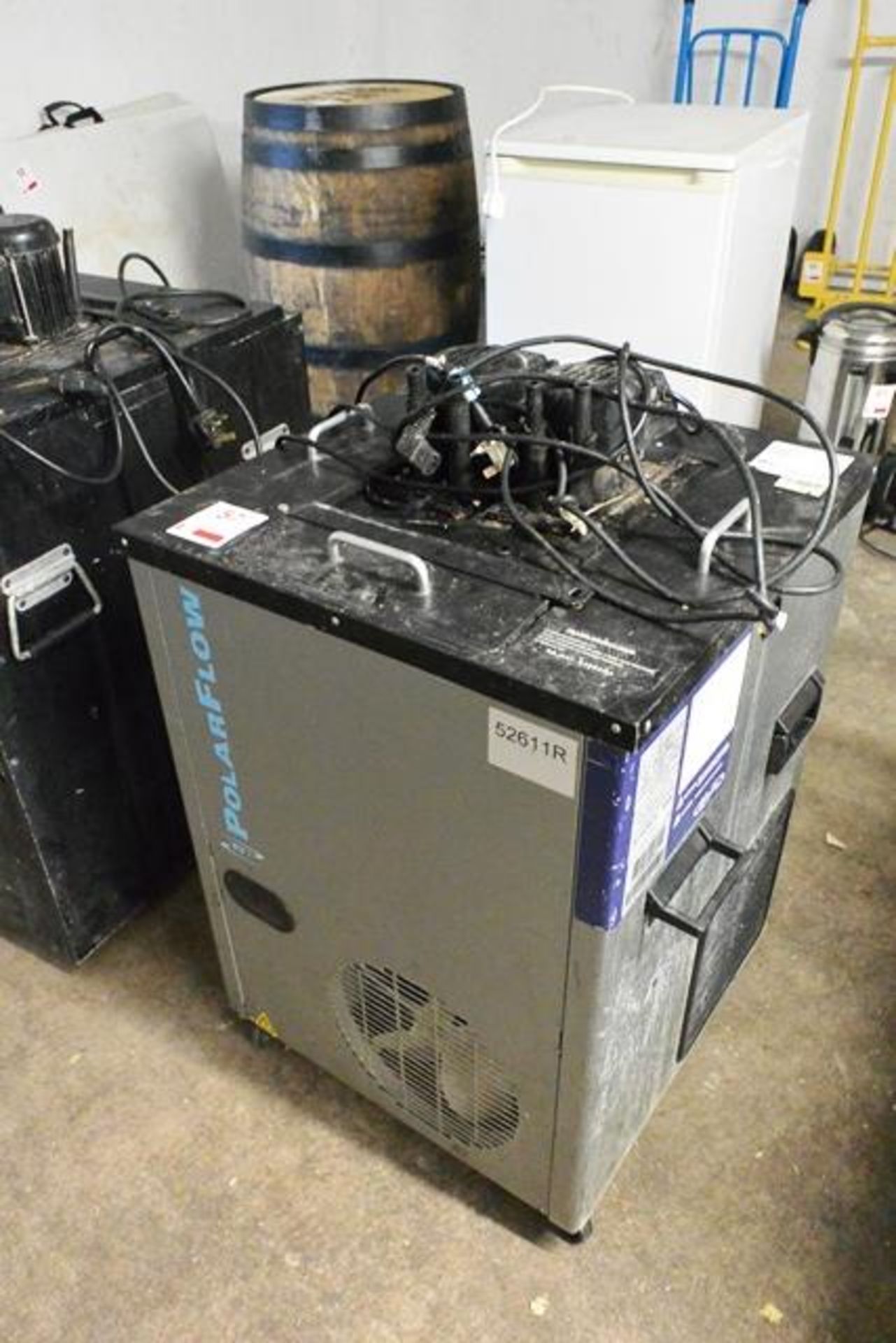 Cornelius Evolution 2-21cc chiller unit (refrigerant R134a). This Lot is Located: Black Tor Brewery,