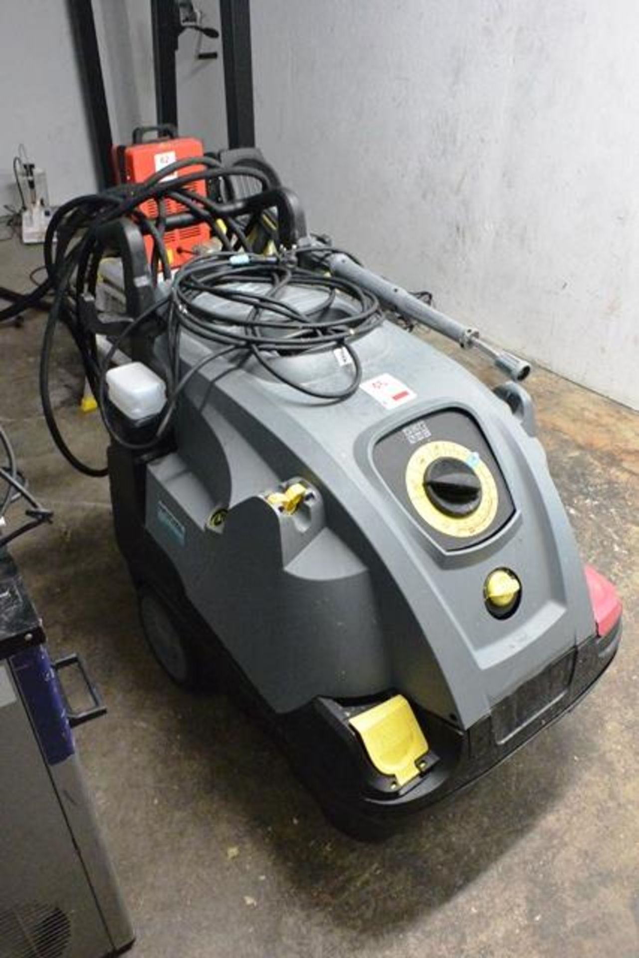 Karcher Professional HDS 6/12C diesel powered hot pressure washer, serial no. 024421 (2020) This Lot - Image 3 of 4