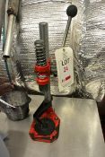 Grifo hand press bottle capper This Lot is Located: Hunters Brewery, Bulleigh Barton Farm,