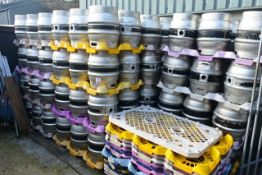 One hundred and twenty kegs (120) (approx) This Lot is Located: Black Tor Brewery, Units 5 & 6,