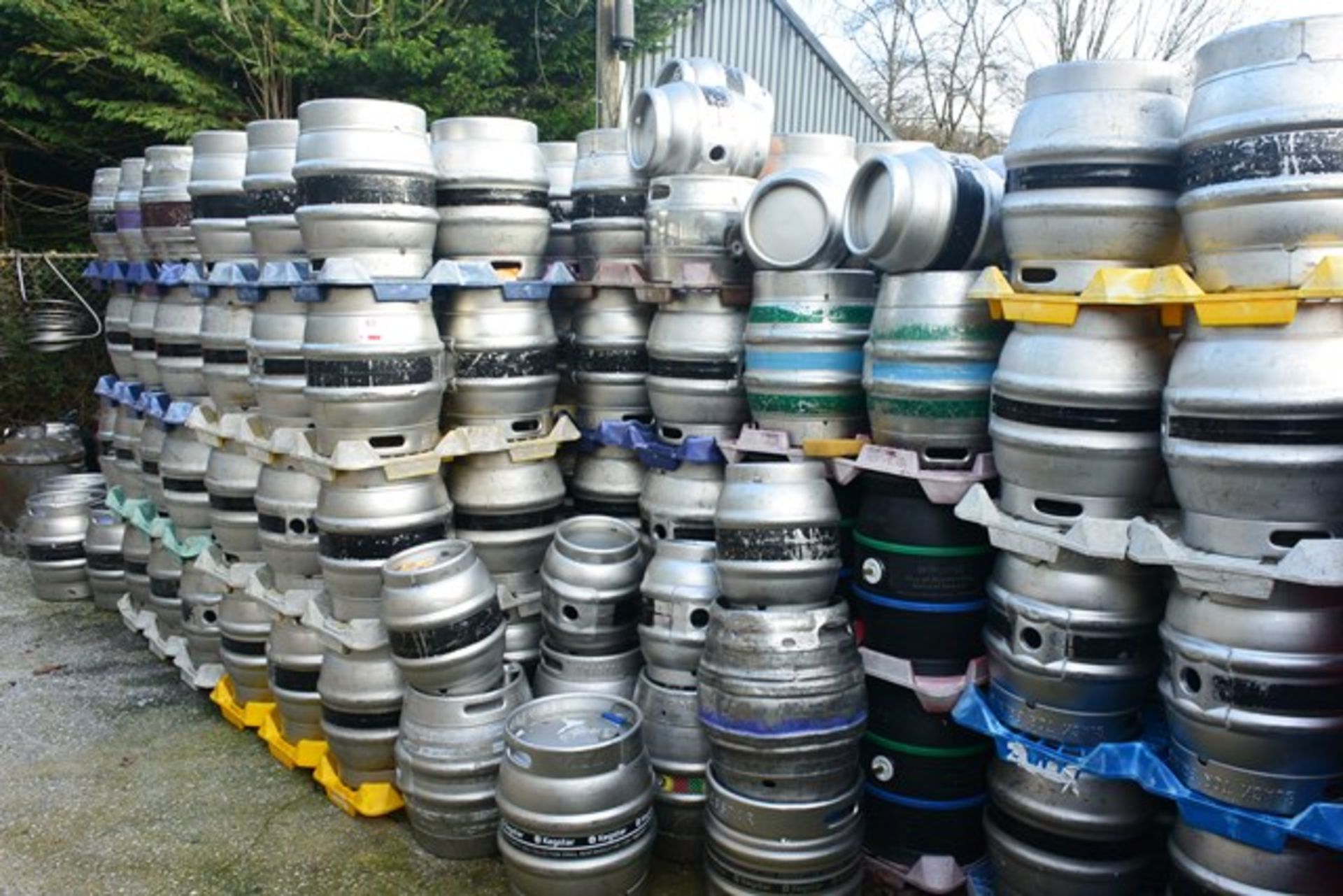 One hundred and eighty kegs (180) (approx) This Lot is Located: Black Tor Brewery, Units 5 & 6,