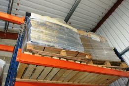 Two pallets of assorted packaging.