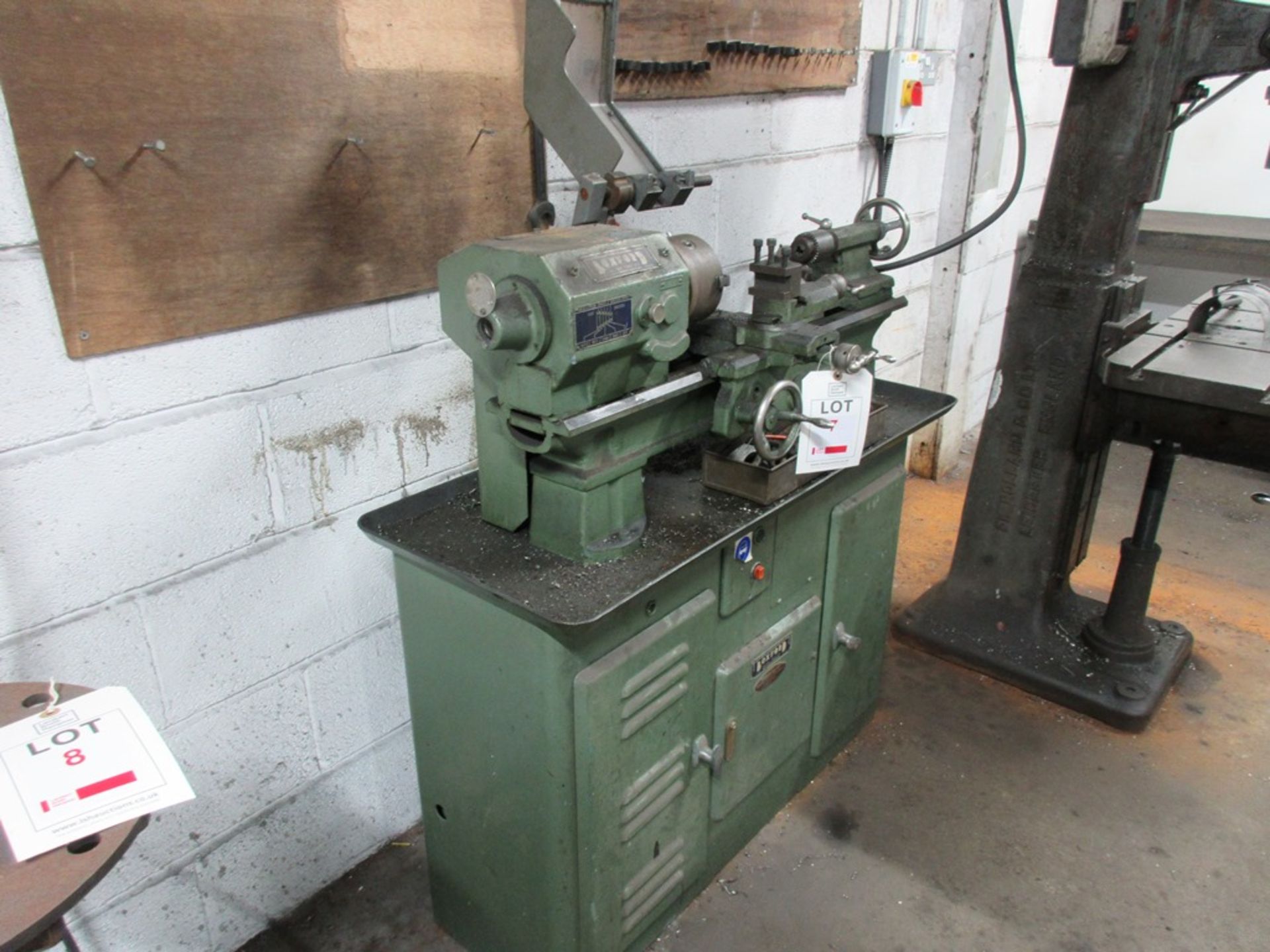 Boxford slant bed SS&SC centre lathe, serial no. DEH 5656/1/36 - Image 2 of 6