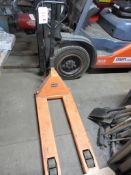 Load Surfer hydraulic pallet truck, 2500kg