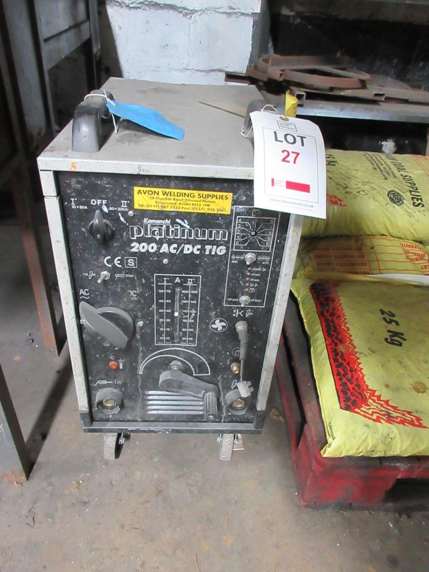 Kamanchi Platinum 200 AC/DC tig welder power source- working condition unknown