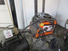 Butters Rasor 70 plasma cutter, serial no. B08B0072, on mobile stand