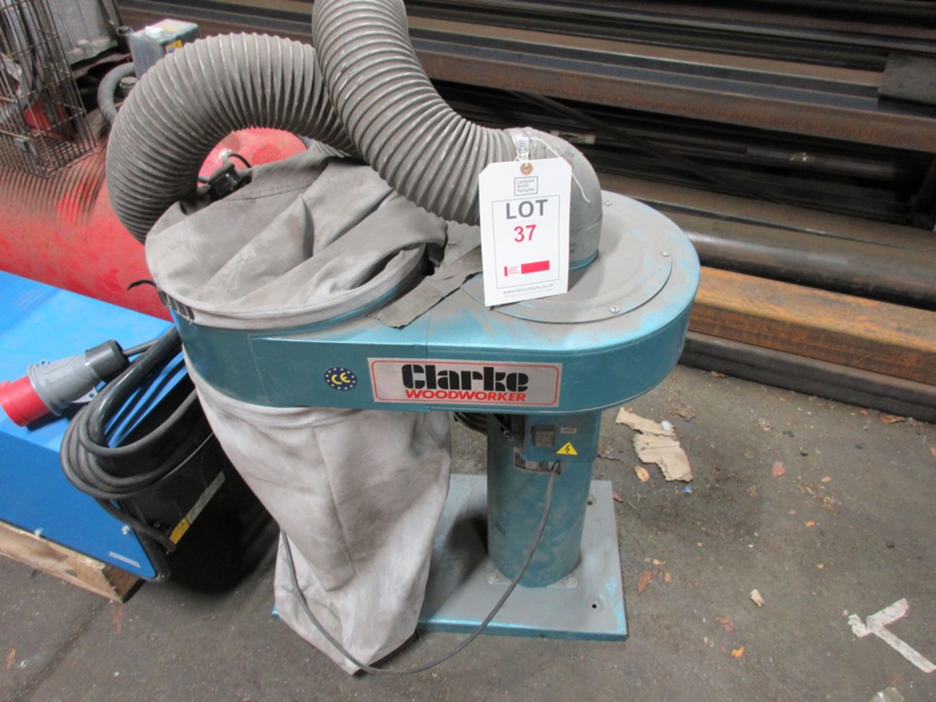 Clarke woodworker single bag dust extractor, 240v - Image 2 of 7