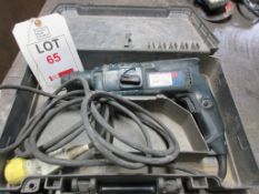 Bosch Power Plus hammer drill, 110v