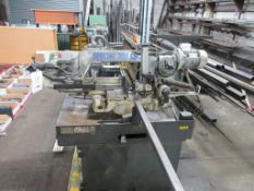 Macc Special 301 C50 horizontal mitre base horizontal bandsaw, serial no. 95509 (2012)