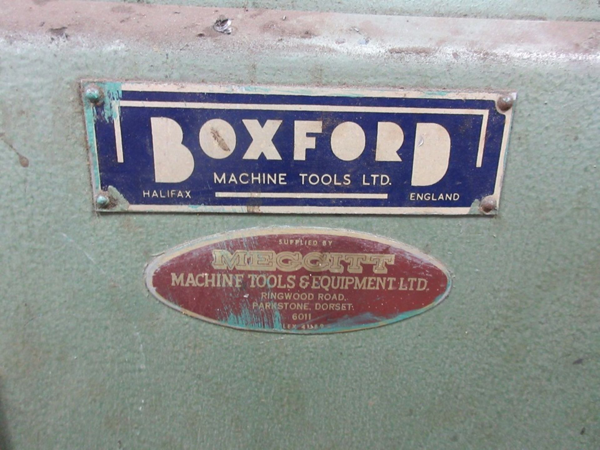 Boxford slant bed SS&SC centre lathe, serial no. DEH 5656/1/36 - Image 5 of 6