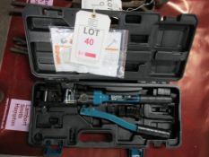 Zipper hydraulic crimping tool, model Yok 300