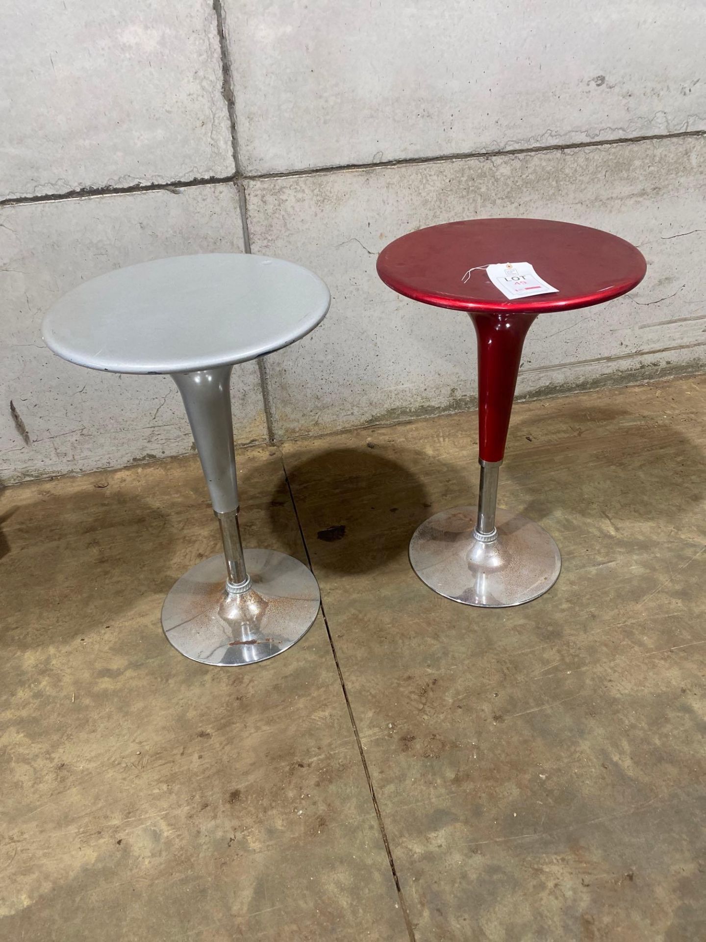 Two oche height adjustable tables (Located Milton Keynes)