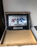 The British International Darts Women's Championship Framed Plaque - England vs Scotland