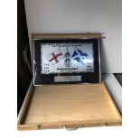 The British International Darts Women's Championship Framed Plaque - England vs Scotland