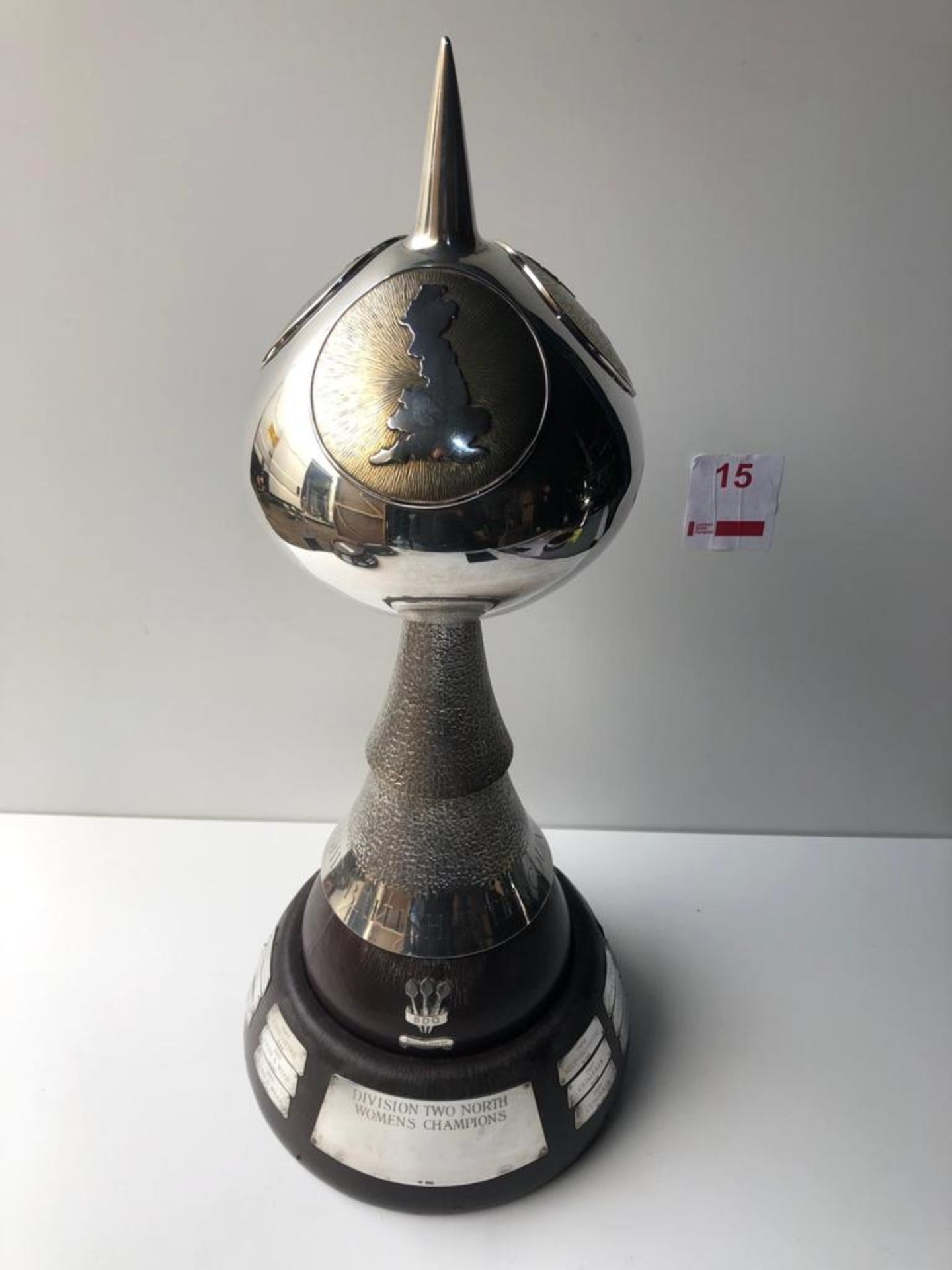 The British Division Two North Women's Inter-County Darts Championship Trophy