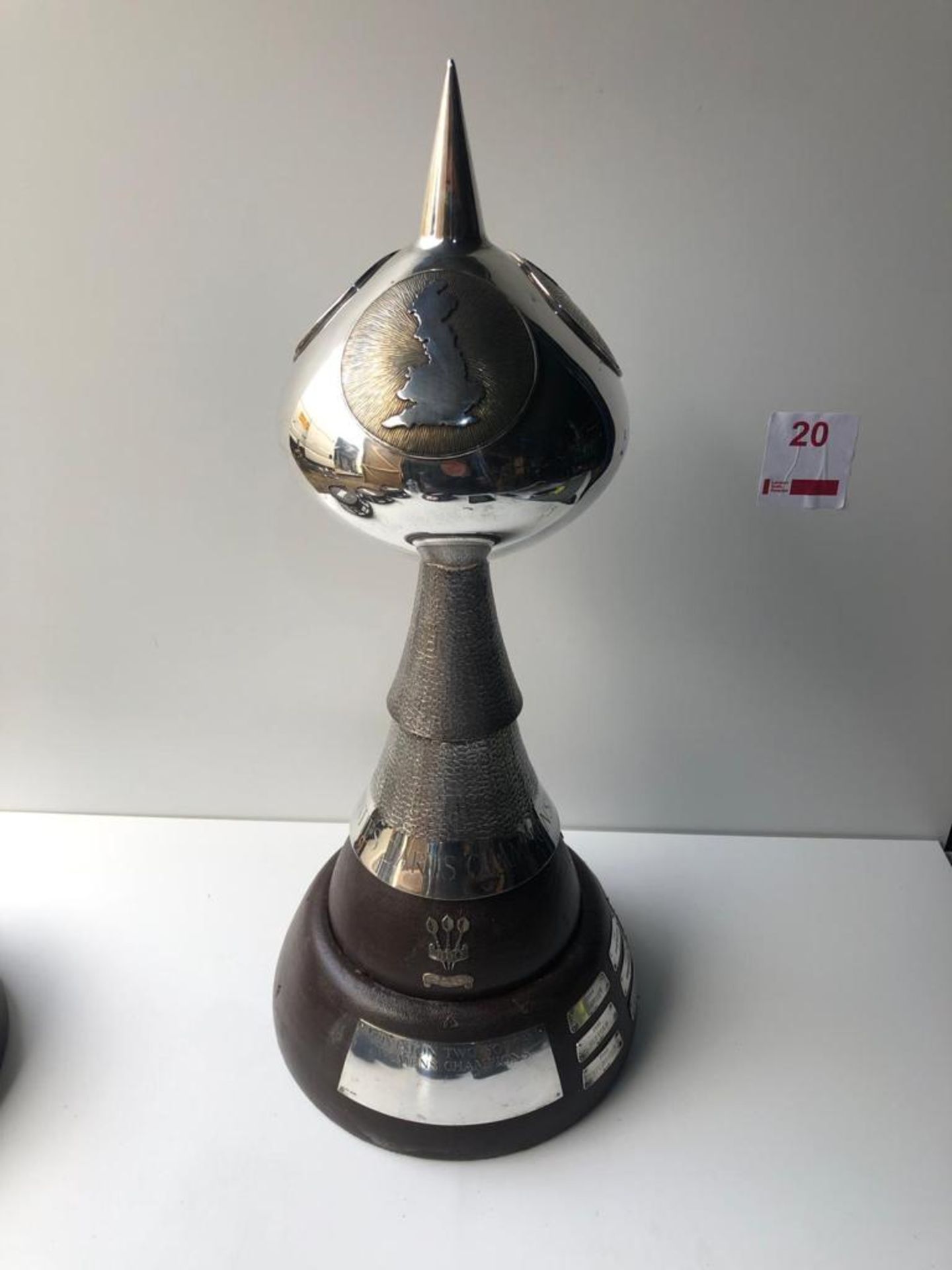 The British Inter-County Division Two South Women's Inter-County Darts Championship Trophy