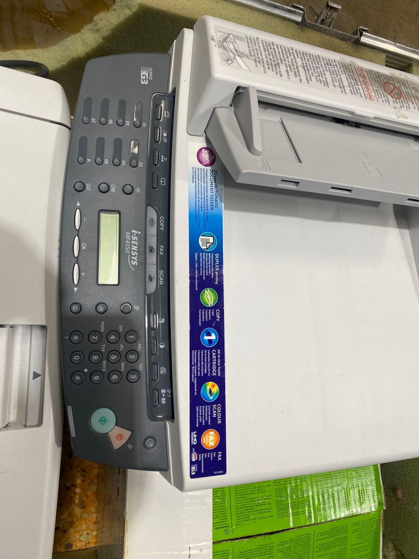 I-Sensys MF4150 Super G3 printer, HP LaserJet 5200M printer with mobile flight case and a Brother HL - Image 2 of 6