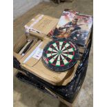 Approximately 40 used gladiator 3 dartboards (Located Milton Keynes)