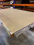 2 sheets of 2-1m, 1.5mm, CZ108 Brass and 3 sheets of 2-1m, 1.5mm 1050 aluminium. Any metal stock