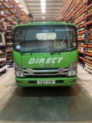 Isuzu Forward N75 190 forward Euro 6 easy shift diesel dropside lorry 7500kg 5193cc, Registration