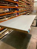 Contents of Rack A4 to include 9 sheets of Zintec 2.5 x 1.25m 1.2mm thick. Any metal stock lots will