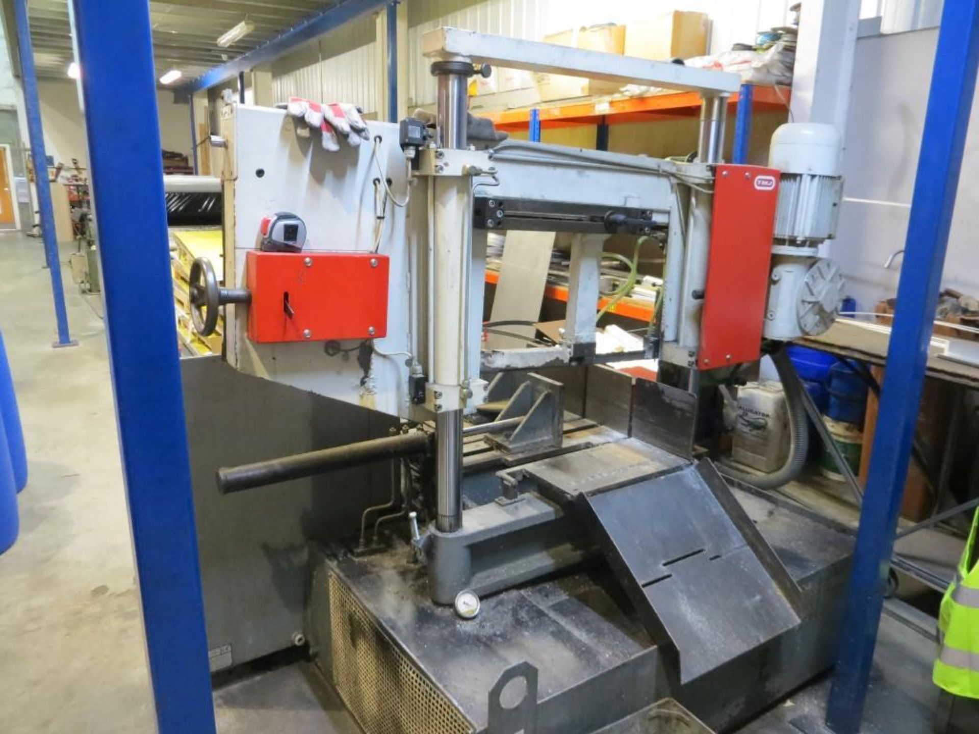 TMJ PP362 CNC double column band saw, (please note three phase, electrical disconnection will be - Image 3 of 8