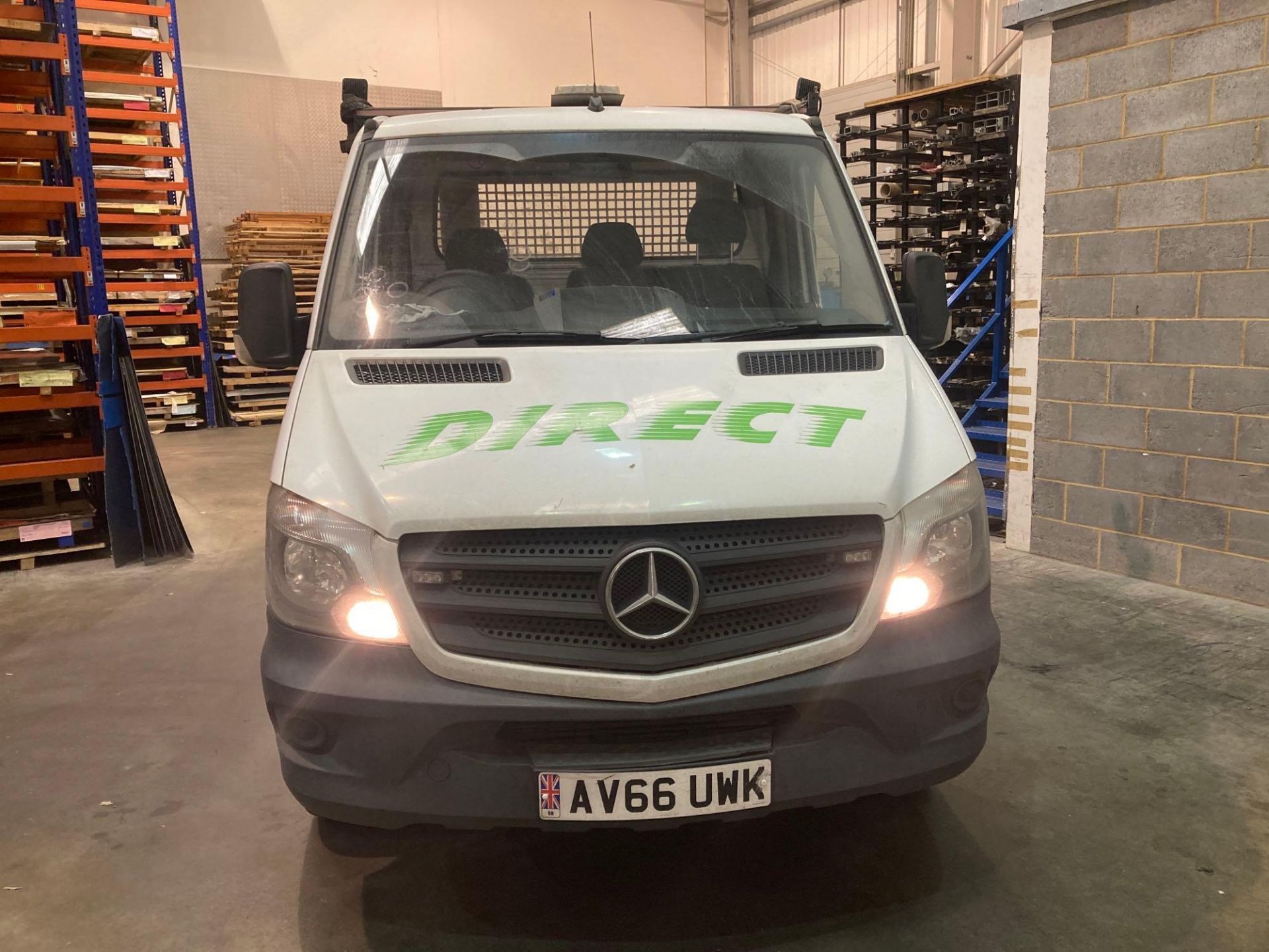 Mercedes Benz Sprinter 316 Cdi dropside lorry 3500kg 2143cc, Registration No. AV66 UWK, DOR: 31/12/ - Image 10 of 15