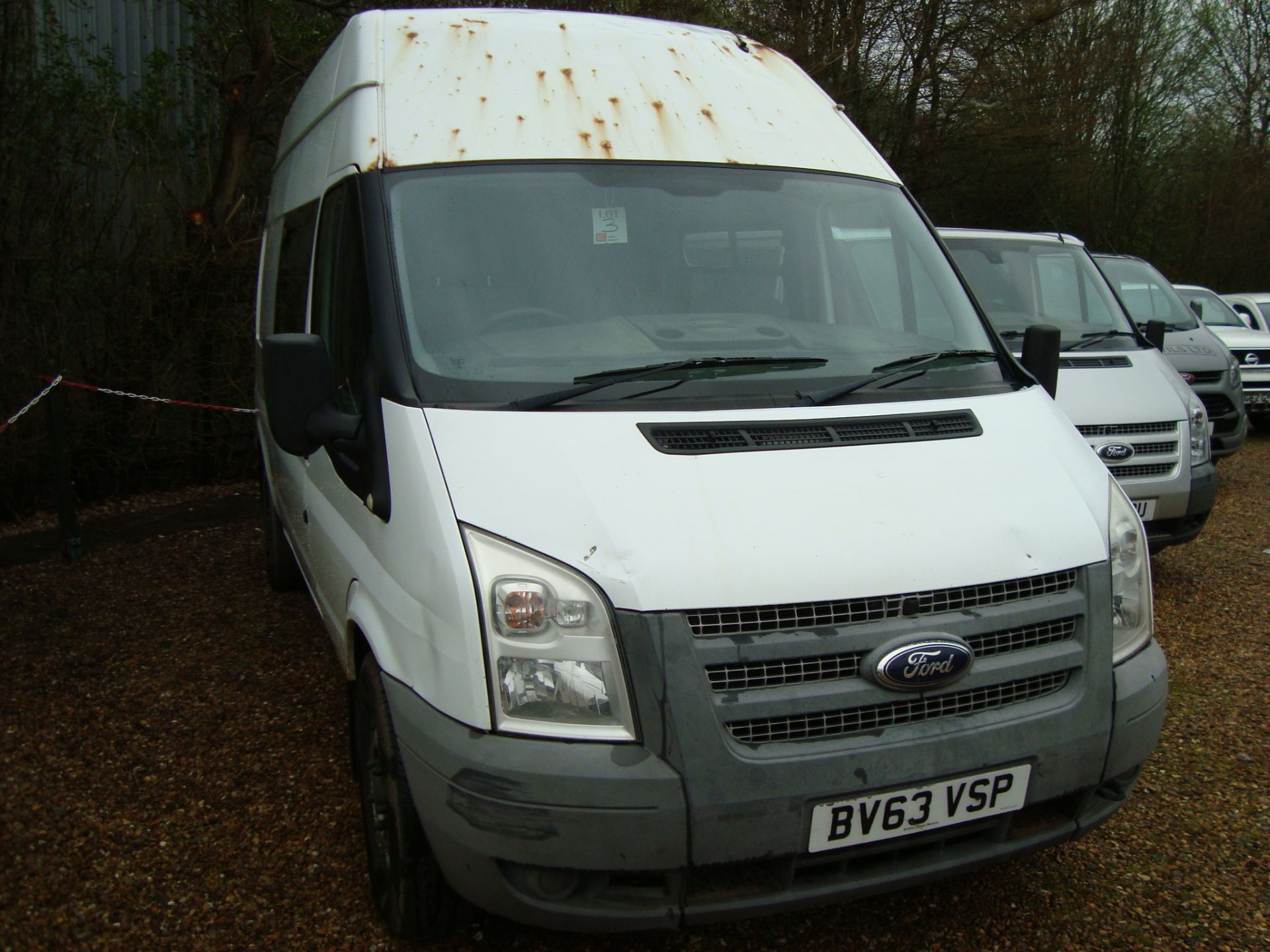 Ford Transit 125 T350 RWD 2.2 diesel, high roof, nine seat, crew cab panel van