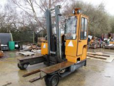 Combi Lift 4000 diesel dual mast forklift truck, with side shift, 3 wheel, serial no. 2857 (03/08)