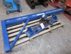 Lifting & Crane Services 300kg jib crane and Samson 3 ton chain hoist, serial no. 05066714 NB: