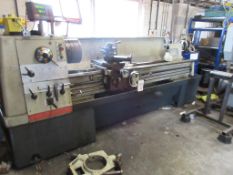 Colchester Master 1400 SS&SC gap bed lathe, with 3 jaw chuck, quick change tool post, fixed