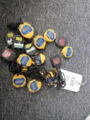 Quantity of assorted digital stop watches