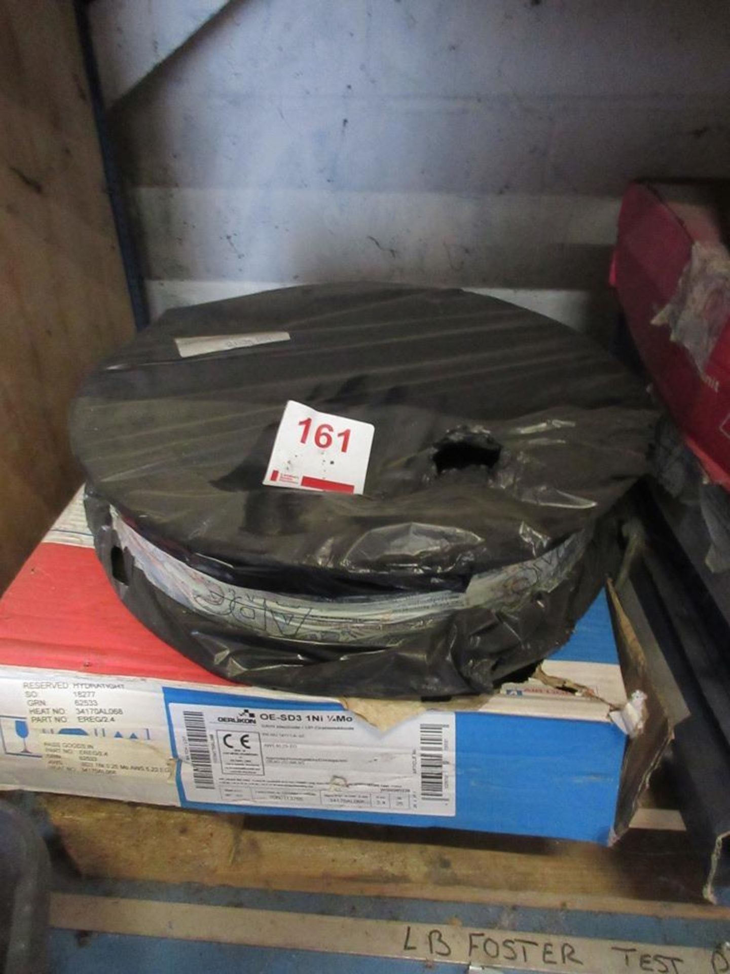 Two reels of OE-SD3 1NI 1/4 welding wire, part no. EREG/2.4