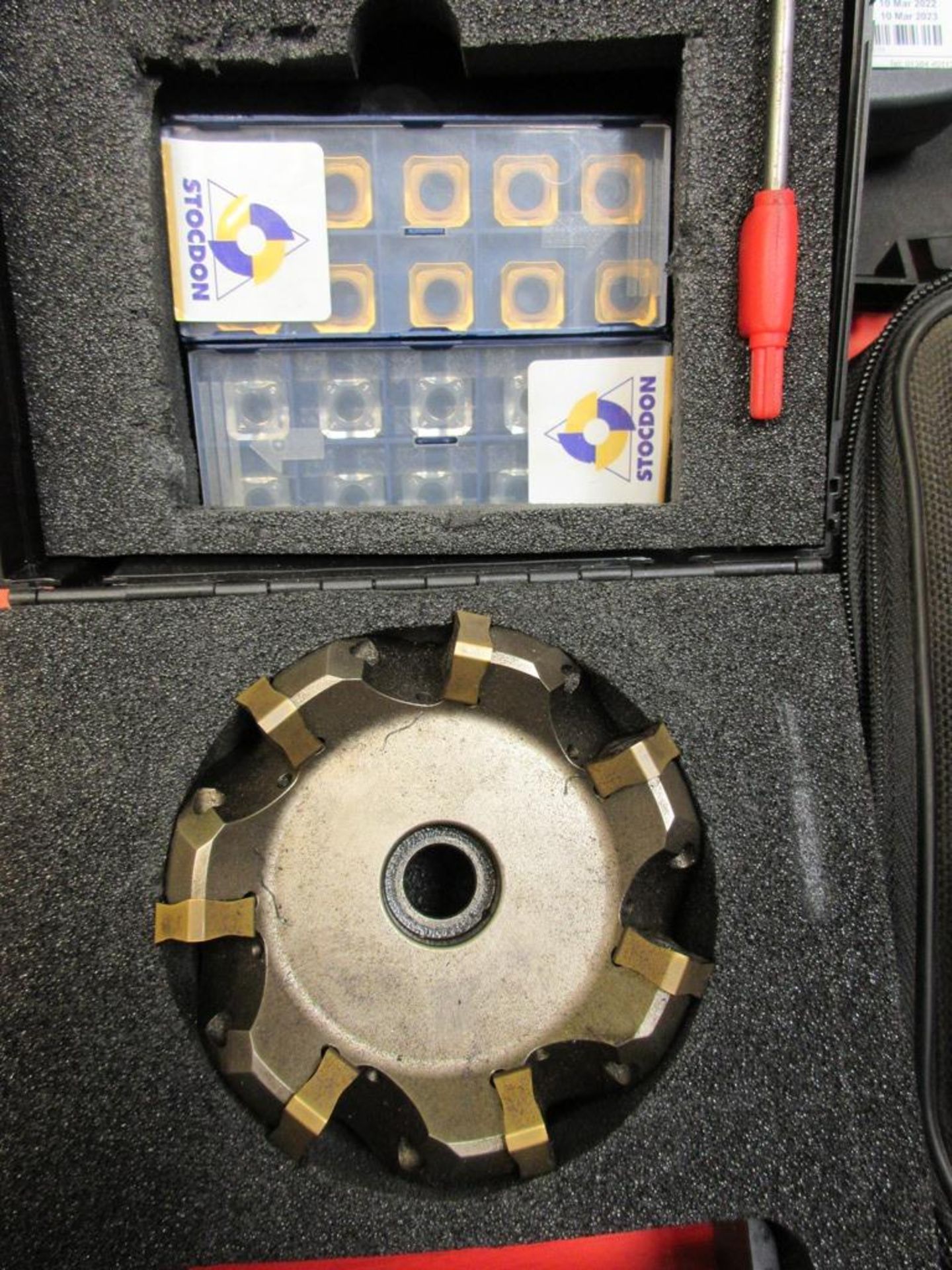 Stocdon set face milling 45º - 20 cutter