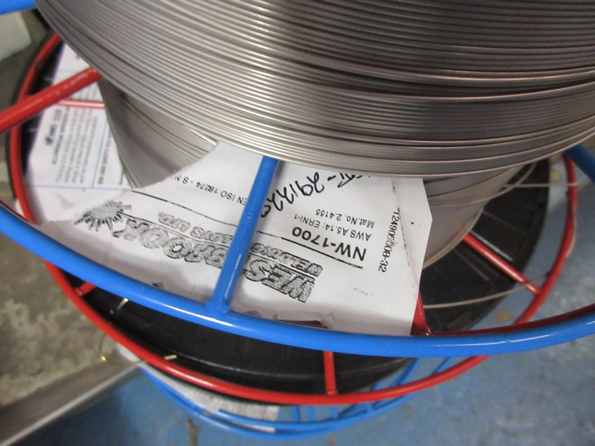 Fifteen reels of full & part welding wire, including ER385/1.2, ERNICRM03/1.2, R2209/1.2 - Image 5 of 7