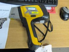 Olympus Innov-X hand held XRF analyser, model DPO-2000-CC, serial no. 540605 (2013), with charging