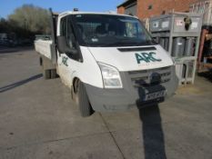 Ford Transit 115 T330s Ltd 2.4Tdi Rwd tipper, 113bhp Registration: KY11 HTA Recorded mileage: 102,