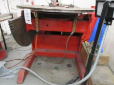 Key Plant VP3 3 tonne welding positioner, plate diameter 1220mm