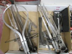 Quantity of callipers, etc