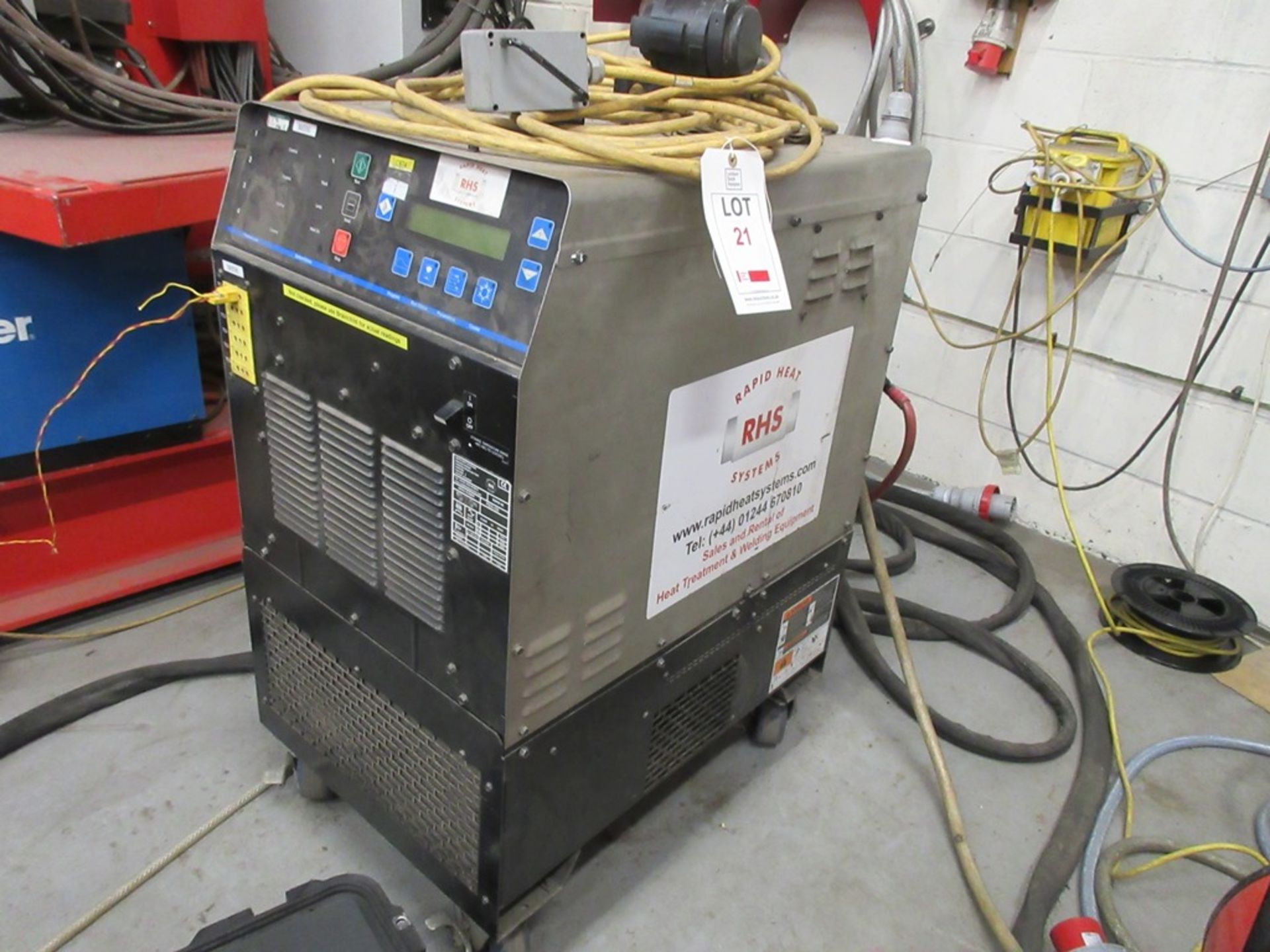 RHS Heat Systems Rapid Heat 35 induction heating system serial no. PS35-085