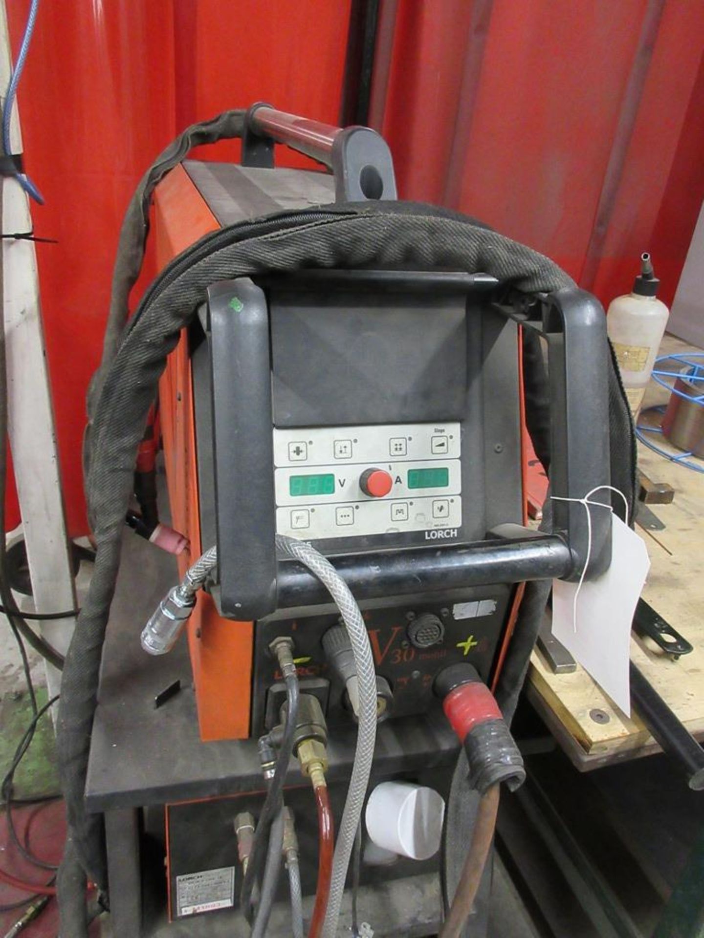 Lorch V30 mobile tig welder, WUK 55 CEE 16 serial no. 0173-2441-0003-1 - Image 2 of 5