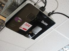 Benq wall mounted projector