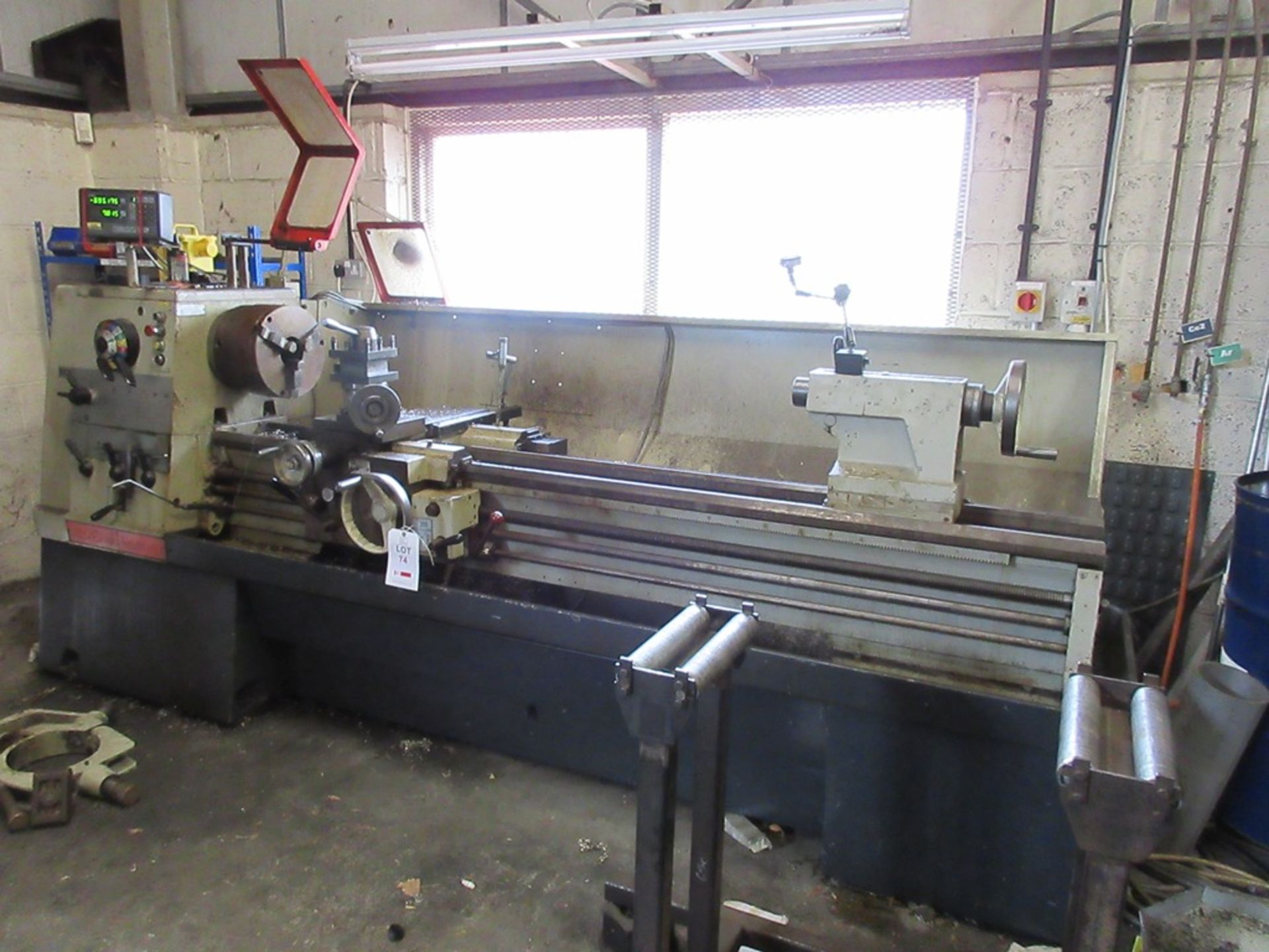 Colchester Master 1400 SS&SC gap bed lathe, with 3 jaw chuck, quick change tool post, fixed - Image 2 of 14