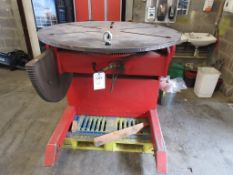 Key Plant VP3 3 tonne welding positioner, plate diameter 1220mm (located in unit 9)