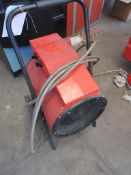 Sealey 15kw mobile industrial fan heater